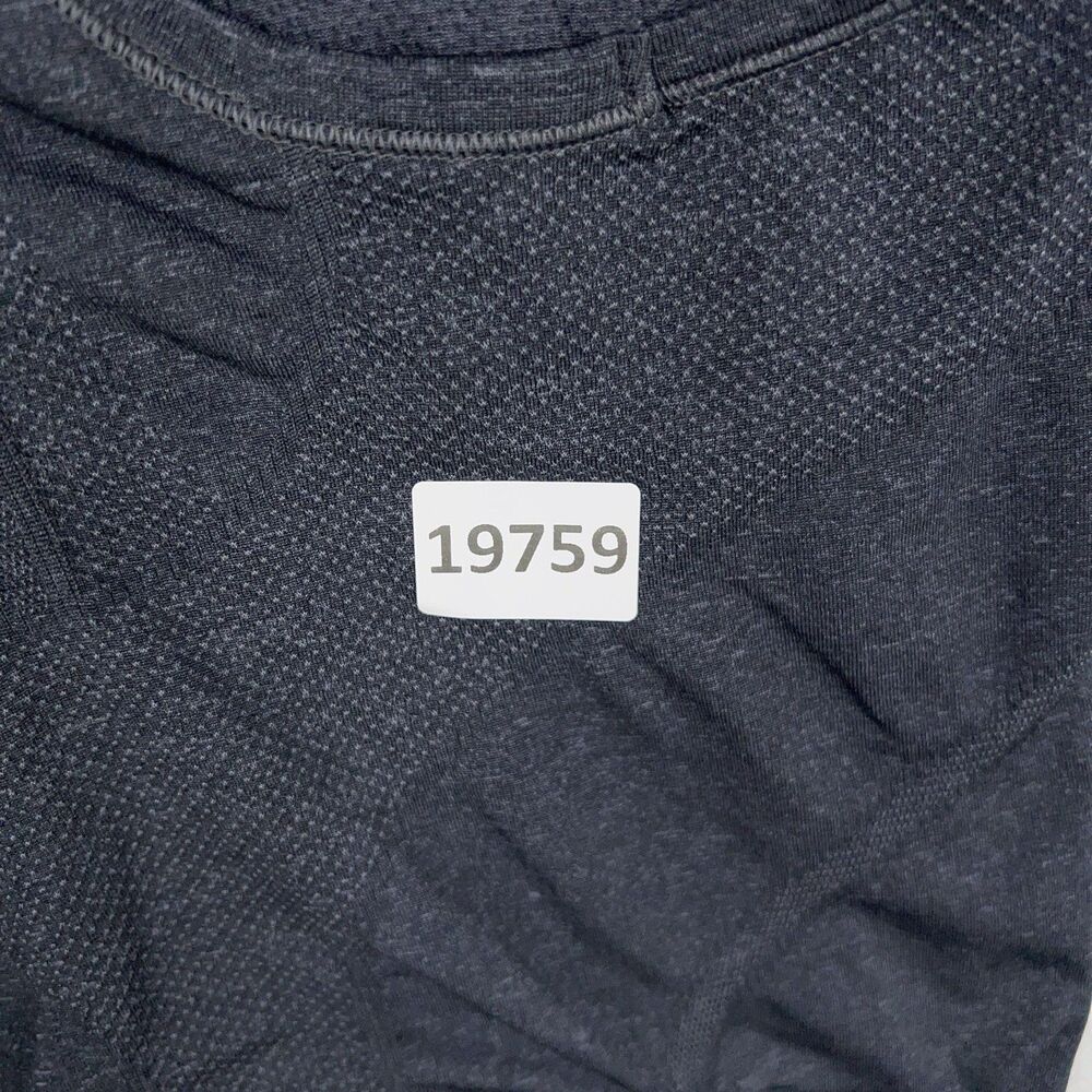 Athleta Top Womens XS Black Fast Track Racer Ruched Athletic Yoga Gym Training - Picture 12 of 12